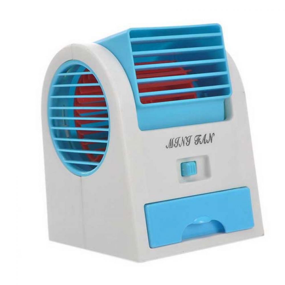 Portable Dual-Port USB Air Cooler Fan